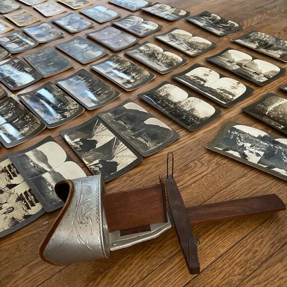 Perfecscope Stereoscope, Stereoscope, Picture View, Antique - Picture 1 of 11